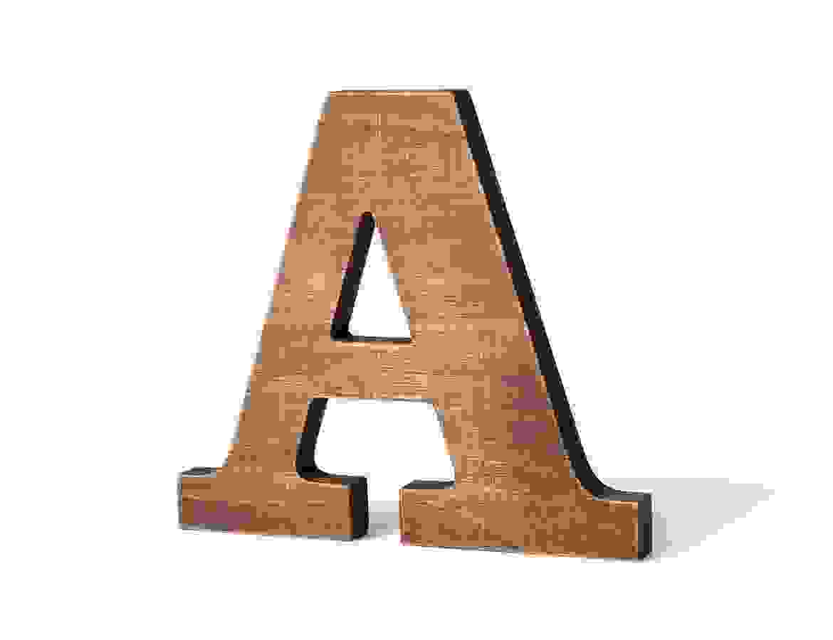 The wooden handicraft materials